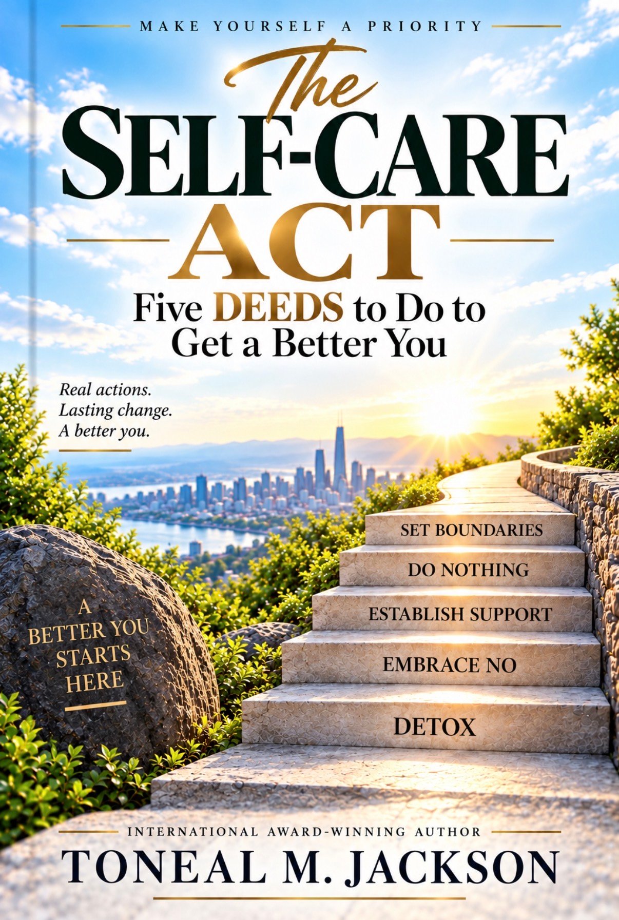 The Self-Care Act book cover by Toneal M. Jackson